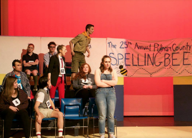 Quadramics Theatre Co.: "The 25th Annual Putnam County Spelling Bee" Photo: Quadramics 