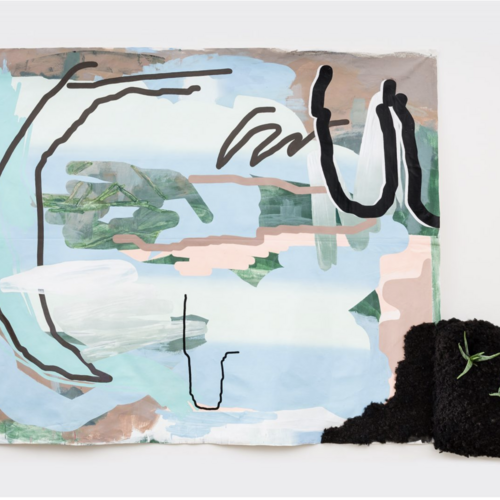 Deborah Anzingher painting