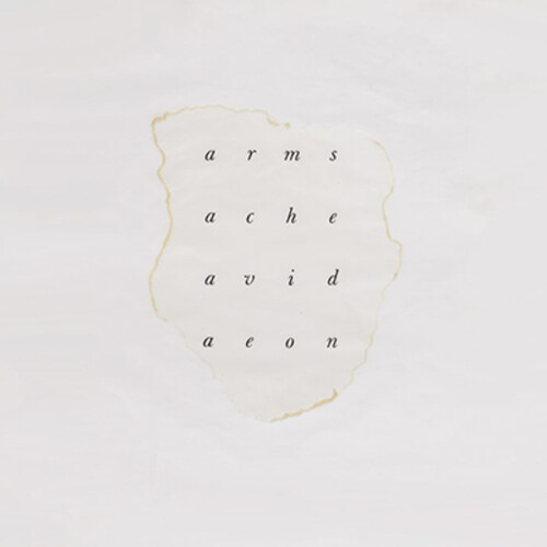 A is for Angel artwork that reads: arms ache avid aeon
