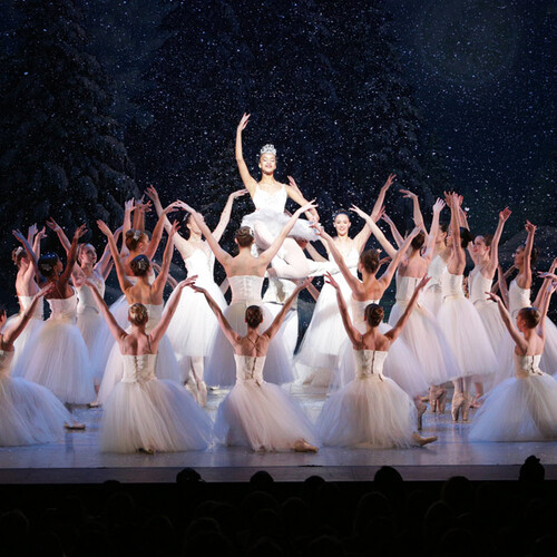 Ballet dancers performing The Nutcracker