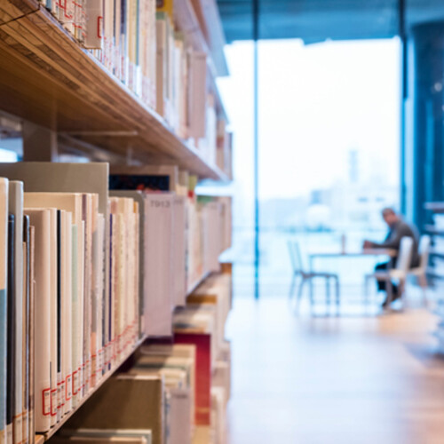 Books on stacks