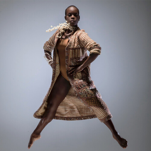 Dancer making a pose