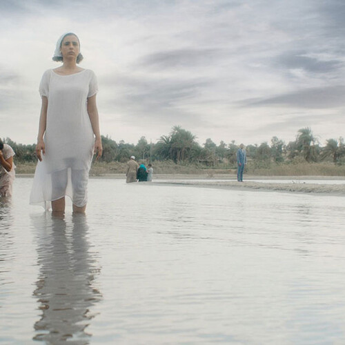 People standing in water