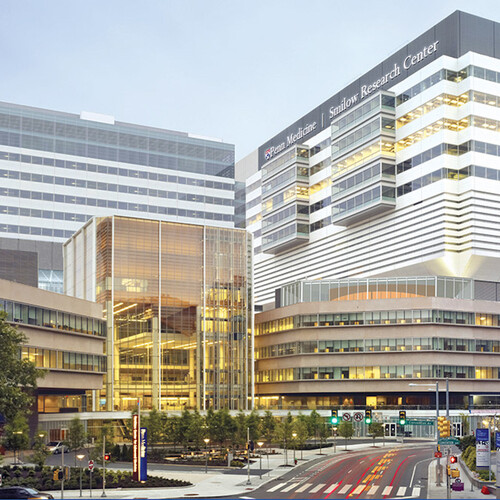 Exterior of Perelman School of Medicine.