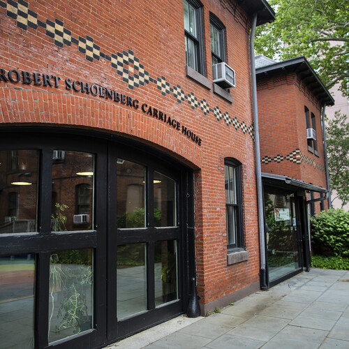Exterior of the LGBT center. 