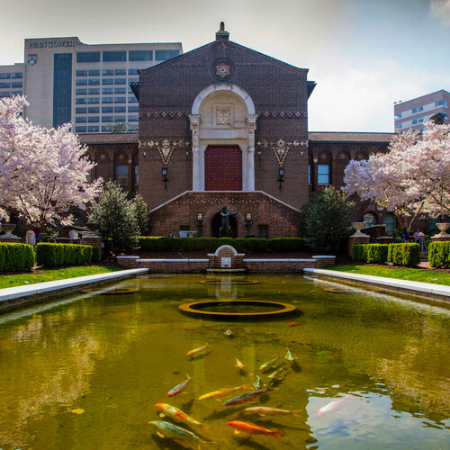 Exterior of Penn Museum.