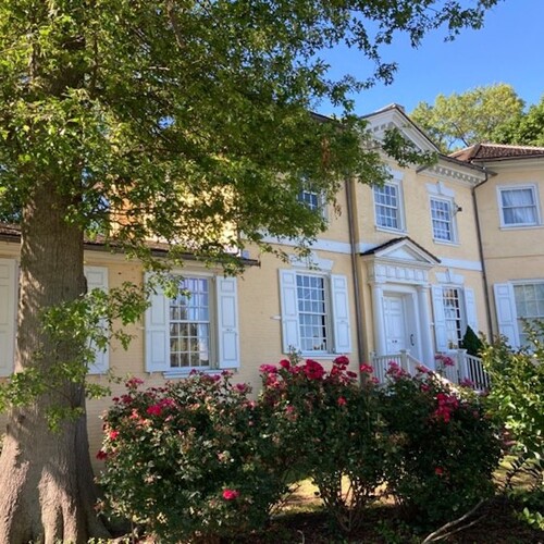 Exterior of Laurel Hill Mansion