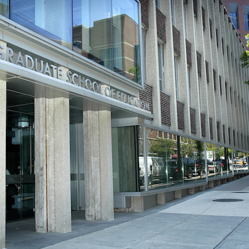 Exterior of Graduate School of Education.