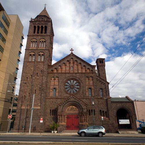 Exterior of Philadelphia Episcopal Cathedral.