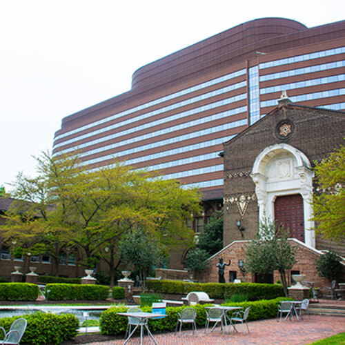 Exterior of Penn Museum.