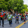 A Juneteenth parade in Philadelphia streets