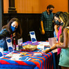 Stand at Hub with students.