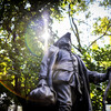 The young Ben Franklin statue on Penn’s campus.