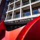 sculpture in front of penn design meyerson building