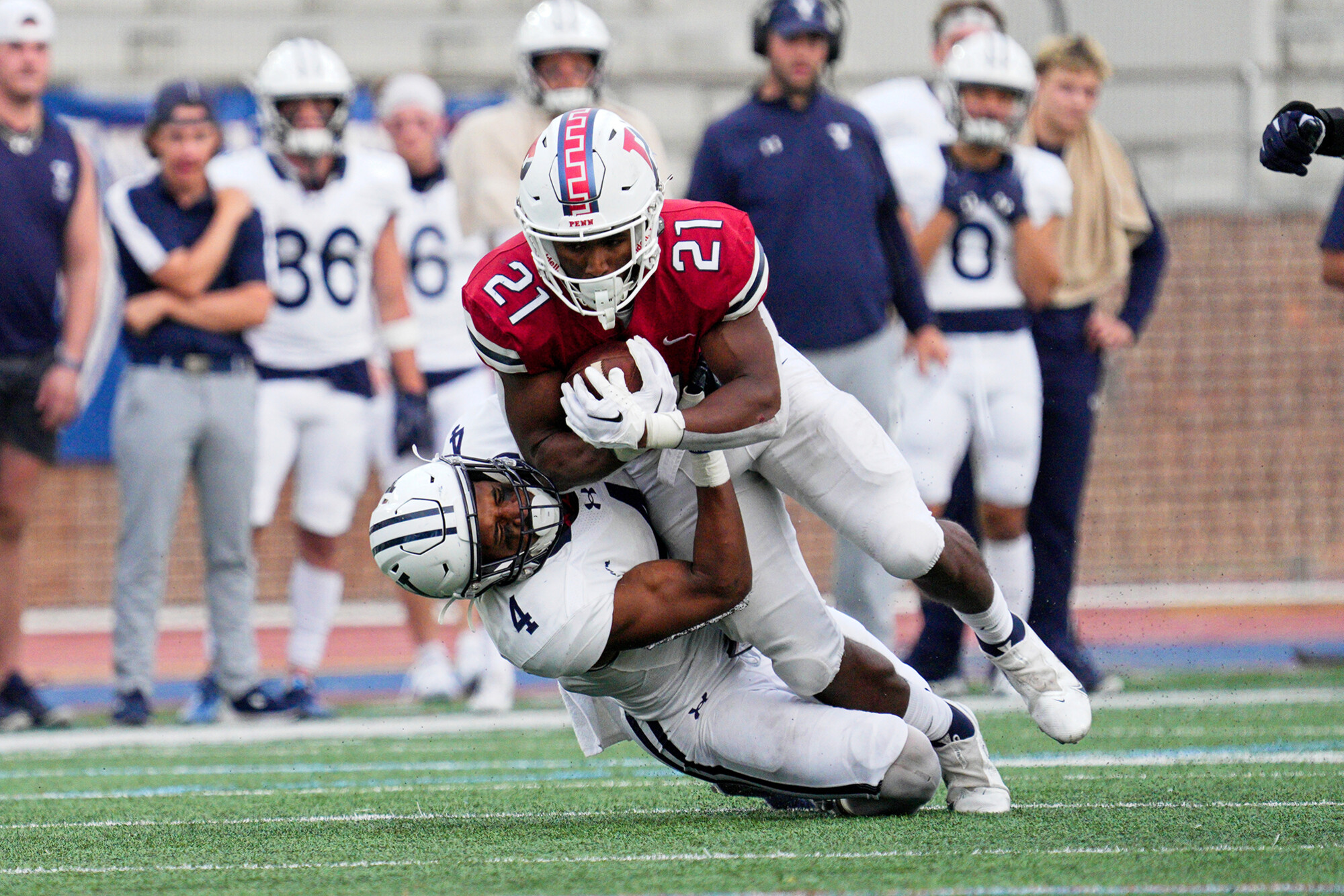 homecoming football game against yale