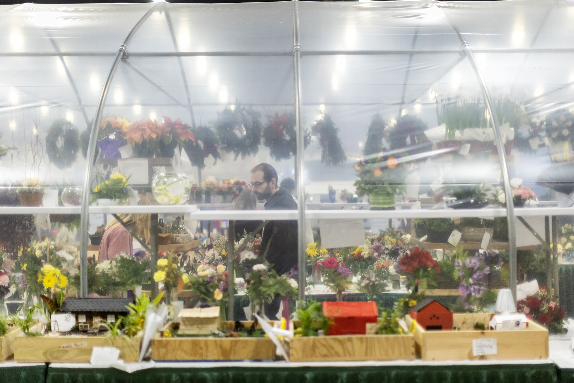 greenhouse at the pa farm show