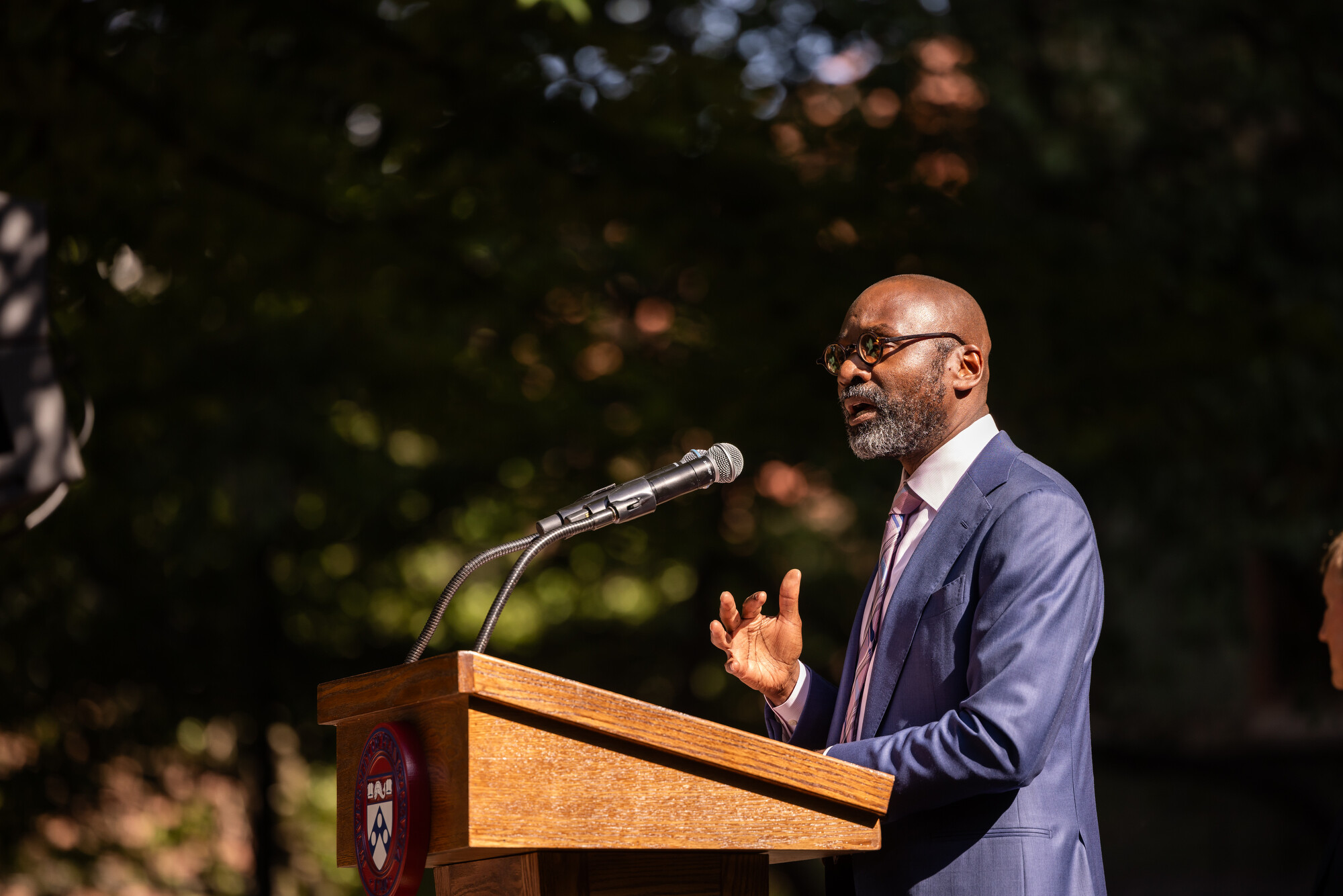 provost john jackson at new student welcome