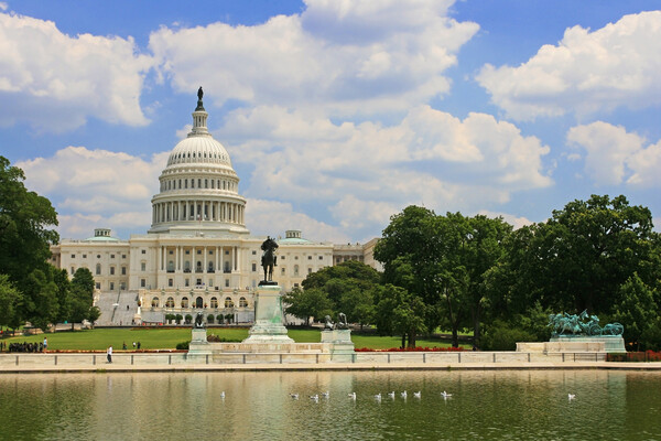 The U.S. capital building in Washington, D.C.