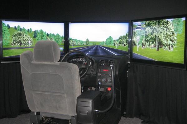The driving simulator at the Center for Injury Research and Prevention at the Children’s Hospital of Philadelphia