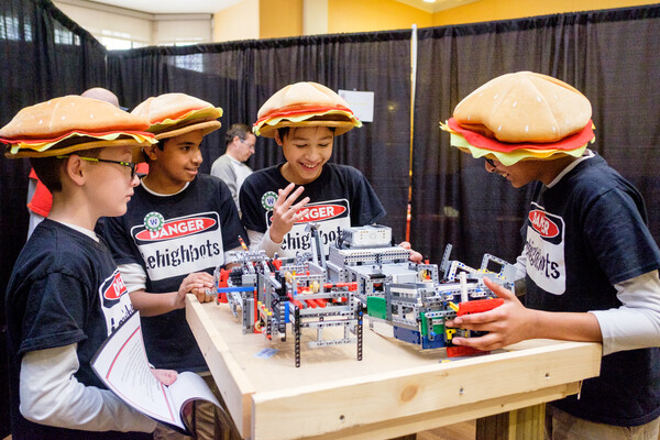 LEGO League tournament, Lehighbots team photo