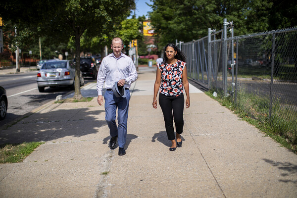 Criminologist John MacDonald and emergency medicine physician Eugenia South of the University of Pennsylvania.