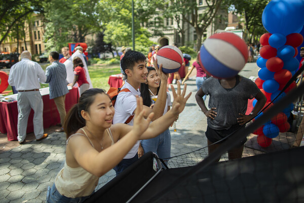 Basketball during Day of Play 