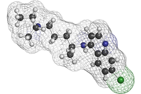 molecular structure of chloroquine