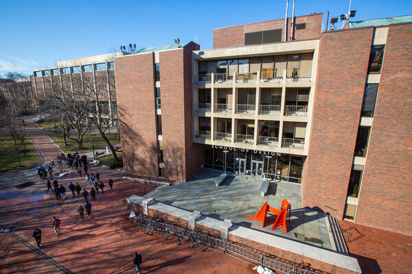 aerial of penn design meyerson building