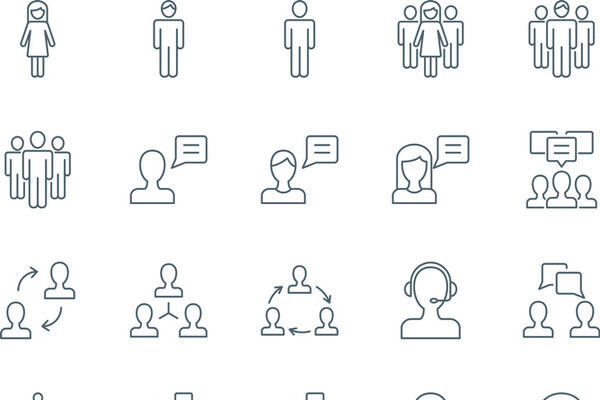 A wide variety of gender identity icons