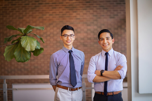 Cultivando Juntos team members standing in nursing building