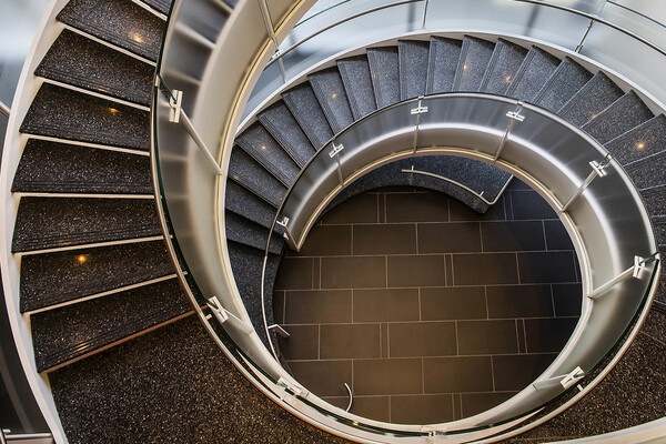 spiral stairwell