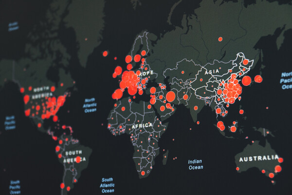 covid global map