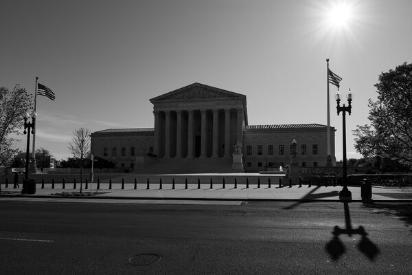 U.S. Supreme Court building.