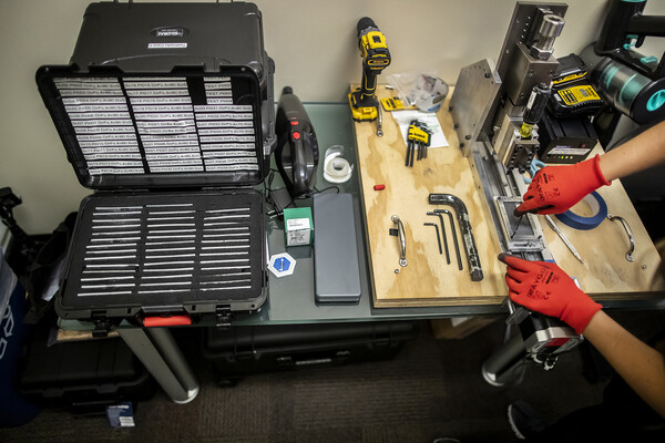 workbench showcasing the forensic toolkit