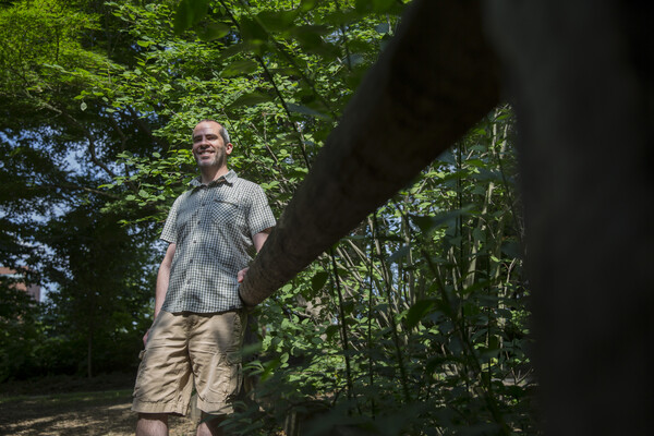 Biologist Dustin Brisson