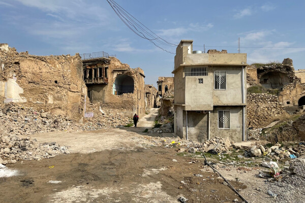 A damaged area in Mosul. Image: Gina Haney