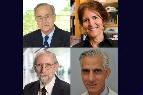 Penn faculty Gustavo Aguirre, Jean Bennett, Albert Maguire, and Samuel Jacobson