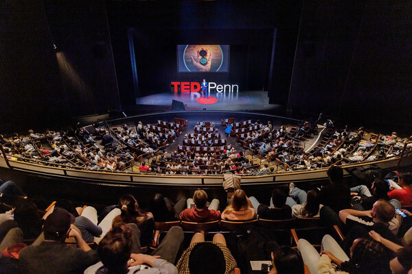 TedXPenn state with crowd