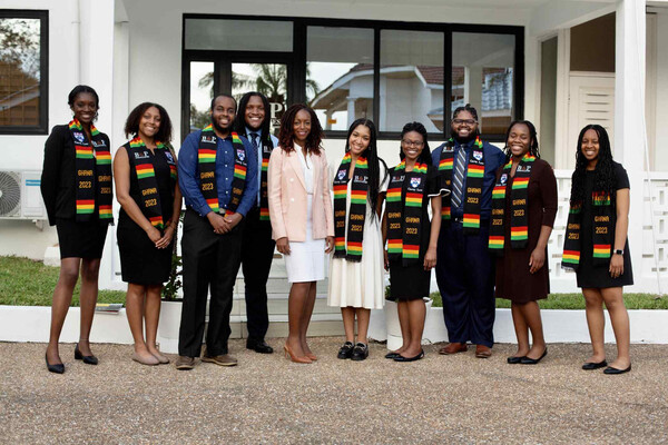 Members of Penn’s BLSA in Ghana.