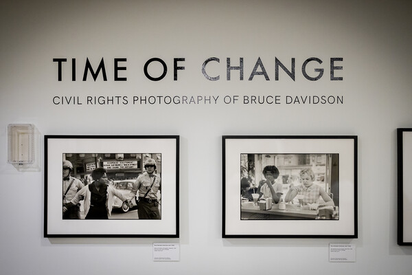 Time of Change Civil Rights Photography of Bruce Davidson with two photos 