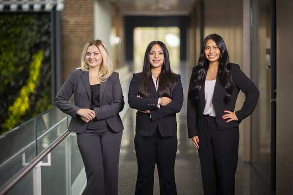 Brianna Aguilar, Catherine Hood, and Anooshey Ikhlas.