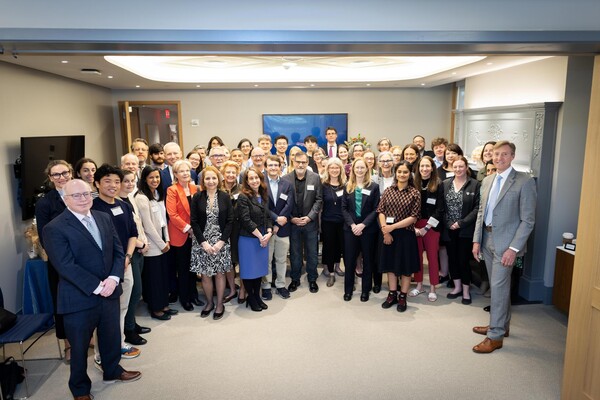 Group pose of Draw Down the Lightning grants winners.