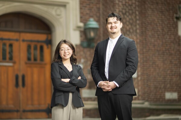 Fourth-years Ejun Mary Hong and Jack Nicholas Roney were awarded a 2025 President's Engagement Prize to pursue their PIXEL project. The pair will collaborate to bring art mentorship, creative skill-building, and industry networking opportunities to under-resourced high school students in the greater Philadelphia area.