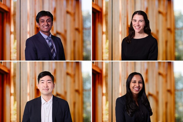 Aravind Krishnan; Carson Eckhard; Meera Menon, and Jun Hou Shin.