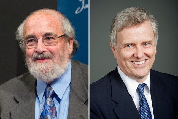 Alan Charles Kors (left) and Philip E. Tetlock.