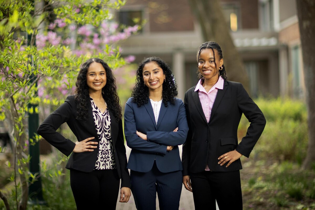 Inaya Zaman, Rashmi Acharya, and Imani Nkrumah Ardayfio.