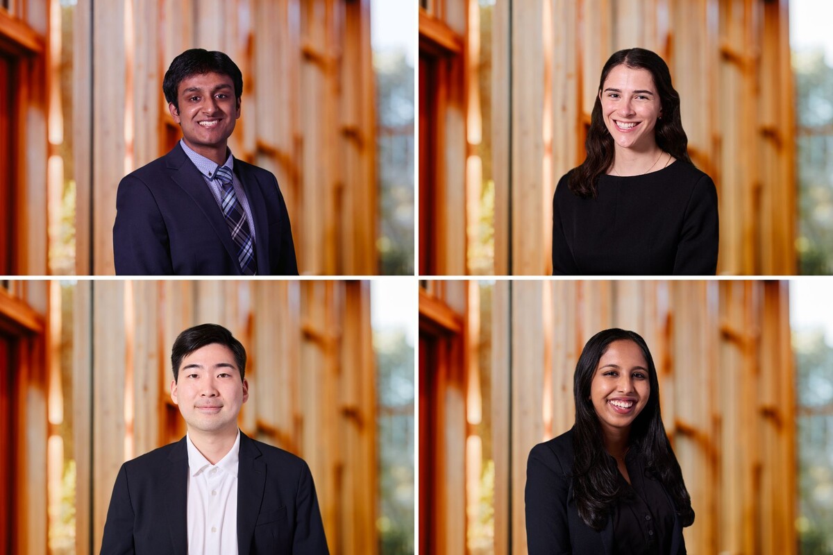 Aravind Krishnan; Carson Eckhard; Meera Menon, and Jun Hou Shin.