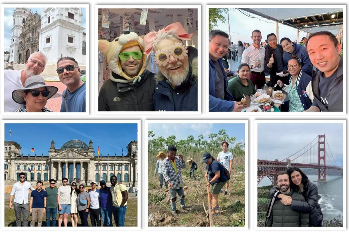 Snapshots of Wharton students across the country and the world.