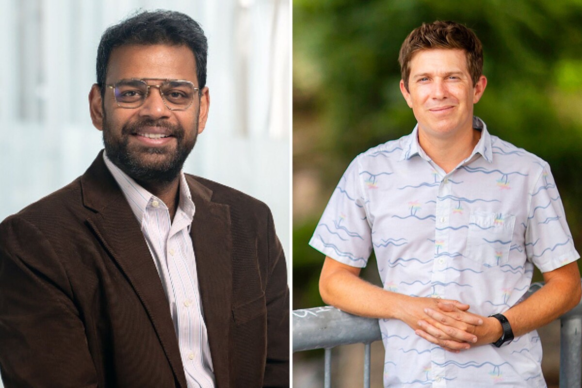 Ritesh Agarwal and Doug Jerolmack.