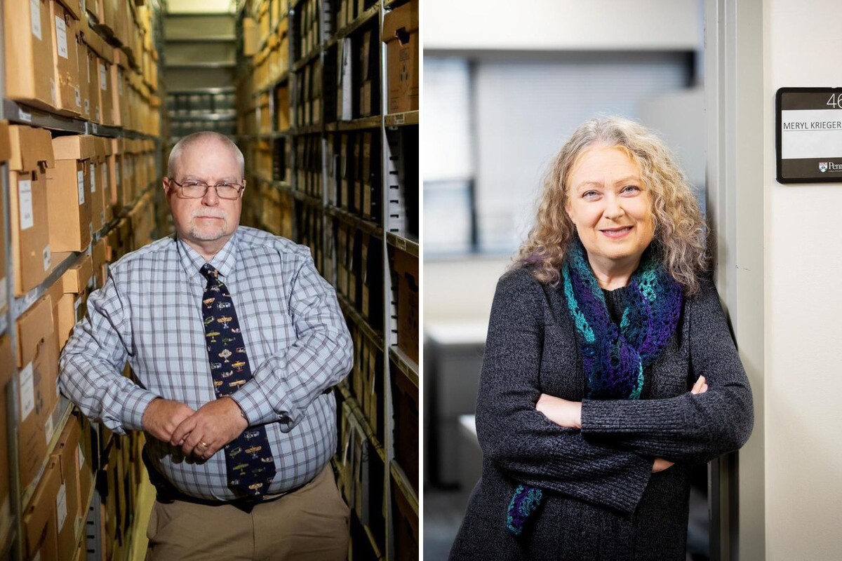 JJ Ahern (left) and Meryl Krieger
